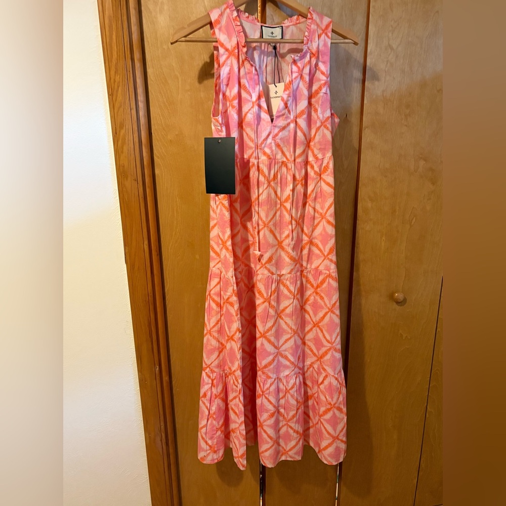 Tnuck Beach Coral Medallion Salty Paloma NWT XS